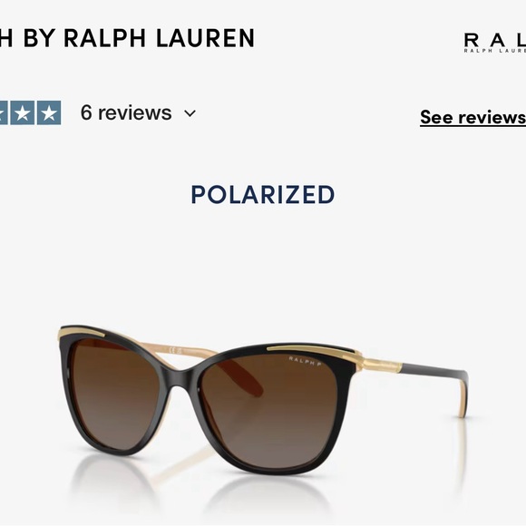 RALPH BY RALPH LAUREN RA5203 Polarized Sunglasses - Picture 1 of 6